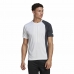 Kortarmet T-skjorte til Menn Adidas  ColourBlock Hvit