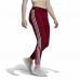 Pitkät urheiluhousut Adidas Loungewear Burgundi Nainen