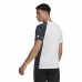 T-shirt à manches courtes homme Adidas  ColourBlock Blanc