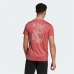 Kortarmet T-skjorte til Menn Adidas  3 Bandas Graphic