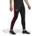 Fotbalové tréninkové kalhoty pro dospělé Adidas Salah Černý Pánský