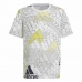 Børne Kortærmet T-shirt Adidas Brand Love  Hvid