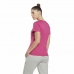 Kortarmet T-skjorte til Kvinner Reebok  Doorbuster Graphic Rosa