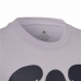 Vaikiška Marškinėliai su trumpomis rankovėmis Adidas Marimekko Graphic Tamsiai violetinė