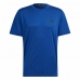 Kortærmet T-shirt til Mænd  Aeroready Designed To Move Adidas Blå