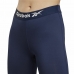 Dámske športový elastické nohavice Reebok Workout Ready Námornícka modrá