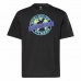 Vīriešu Krekls ar Īsām Piedurknēm Reebok Les Mills® Oversized Graphic Melns