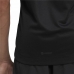 Ujjatlan férfi póló Adidas HIIT Spin Training Fekete