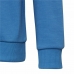 Tyttöjen huputon pusero Adidas Essentials Sininen