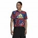 Tricou cu Mânecă Scurtă Femei Adidas  FARM Rio Graphic 