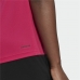 T-shirt med kortärm Dam Adidas Designed 2 Move Logo Fuchsia