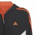 Jachetă Sport pentru Copii Adidas Colorblock Negru