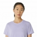 T-shirt med kortärm Dam Asics Core Lila