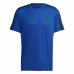Kortærmet T-shirt til Mænd Adidas Aeroready Designed To Move Blå