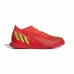 Hallenfußballschuhe für Kinder Adidas Predator Edge3 Rot