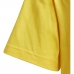 Detské Tričko s krátkym rukávom Adidas Future Pocket Žltá