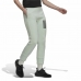 Pantaloni lungi de sport Adidas Mission Victory High-Waist Femeie Bej