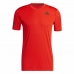 T-shirt de foot Adidas CLUB 3STR TEE Rouge