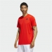 Pánske tričko s krátkym rukávom Adidas Tiro Winterized Červená