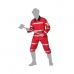 Kostuums voor Volwassenen Rood Brandweerman (2 Onderdelen)