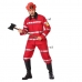 Маскарадные костюмы для взрослых Красный Пожарник (2 Предметы)