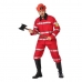 Kostým pre dospelých Červená Požiarnik (2 Kusy)
