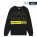 Hanorac fără Glugă Unisex Batman Negru