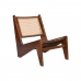 Krzesło DKD Home Decor Naturalny Ceimnobrązowy Teczyna 60 x 77 x 71 cm
