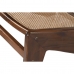 Fotelj DKD Home Decor Naraven Temno rjava Tik 60 x 77 x 71 cm