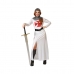 Kostume til voksne Hvid Korsfarens ridder Dame