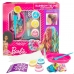 Frizerski set Barbie Rainbow Tie 15,5 x 10,5 x 2,5 cm Lasje s poudarjenimi konicami Pisana