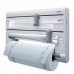 Küchenpapierrollenhalterung Leifheit 25703 Weiß Grau Weiß/Grau Kunststoff
