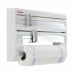 Küchenpapierrollenhalterung Leifheit 25703 Weiß Grau Weiß/Grau Kunststoff
