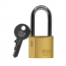 Key padlock IFAM SR30AL Length Brass Steel 1,24 x 3 x 2,65 cm