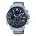 Мъжки часовник Casio EDIFICE SPORT Bluetooth® Черен Сребрист (Ø 49 mm)