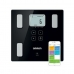 Digital Bathroom Scales Omron HBF-222T-EBK Black 34 x 32 x 8 cm