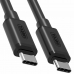 Кабель USB C Unitek Y-C477BK Чёрный 1 m