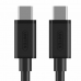 Cable USB C Unitek Y-C477BK Black 1 m
