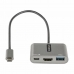 Adaptador USB C a HDMI Startech CDP2HDUACP2 Plata