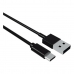 Kabel USB A na USB C Contact (1 m) Černý
