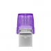 USB стик Kingston DTDUO3CG3/256GB Виолетов Черен Лилав Стомана 256 GB