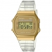 Unisex hodinky Casio VINTAGE COLLECTION - TRANSPARENT BAND - GOLD (Ø 36 mm)