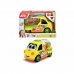 Vehicle Dickie Toys Van Yellow Plastic Christmas
