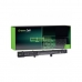 Laptopbatterij Green Cell AS75 Zwart 2200 mAh