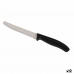 Sada nožů Quttin Černý Stříbřitý 6 Kusy 21,2 cm (12 kusů)