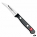 Nož za lupljenje Quttin Sybarite Črna Srebrna 6,5 cm (24 kosov)