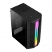 Caja Semitorre Micro ATX / ATX/ ITX Aerocool Prime RGB Negro