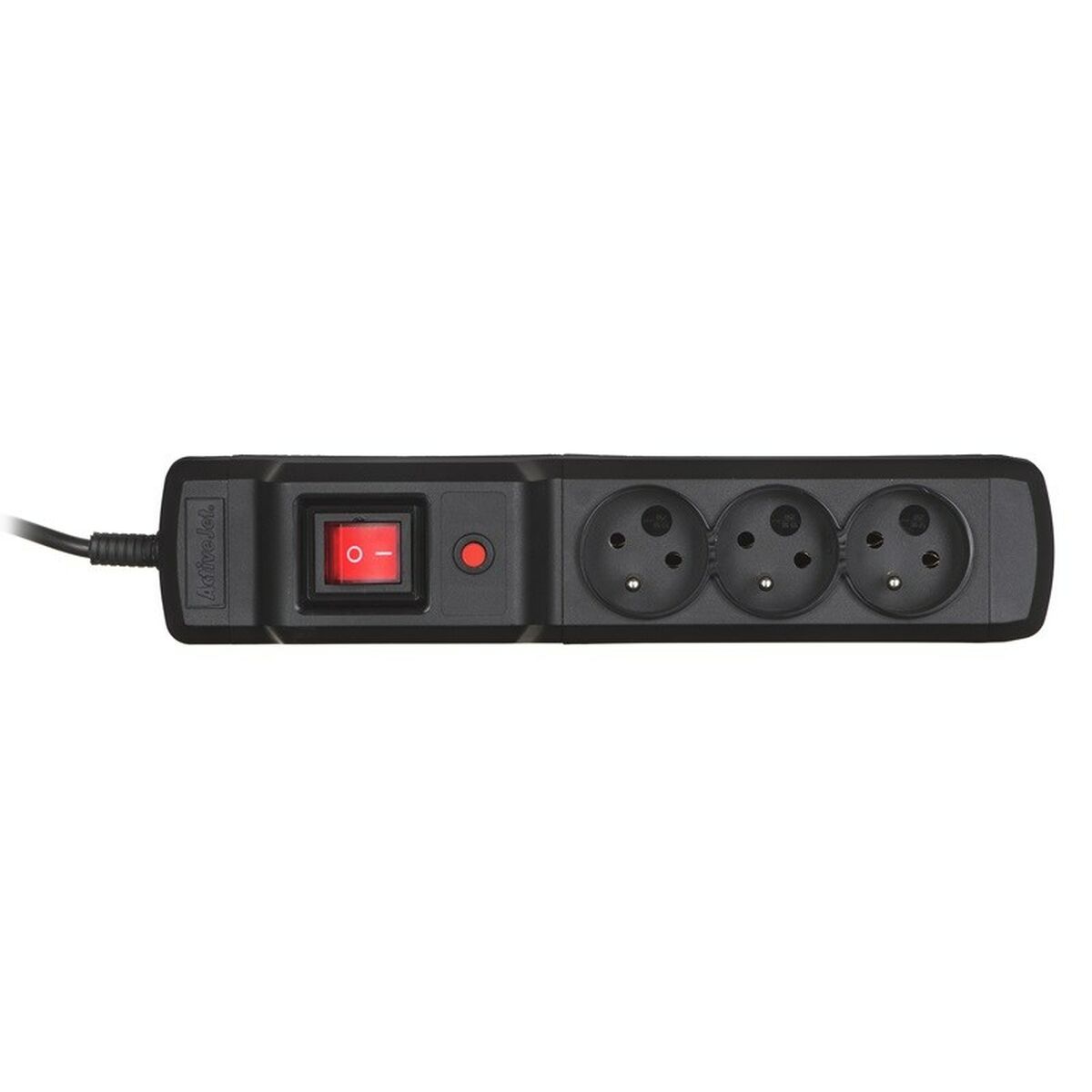 Extensão com 3 tomadas com interruptor Activejet COMBO 3GN (3 m)