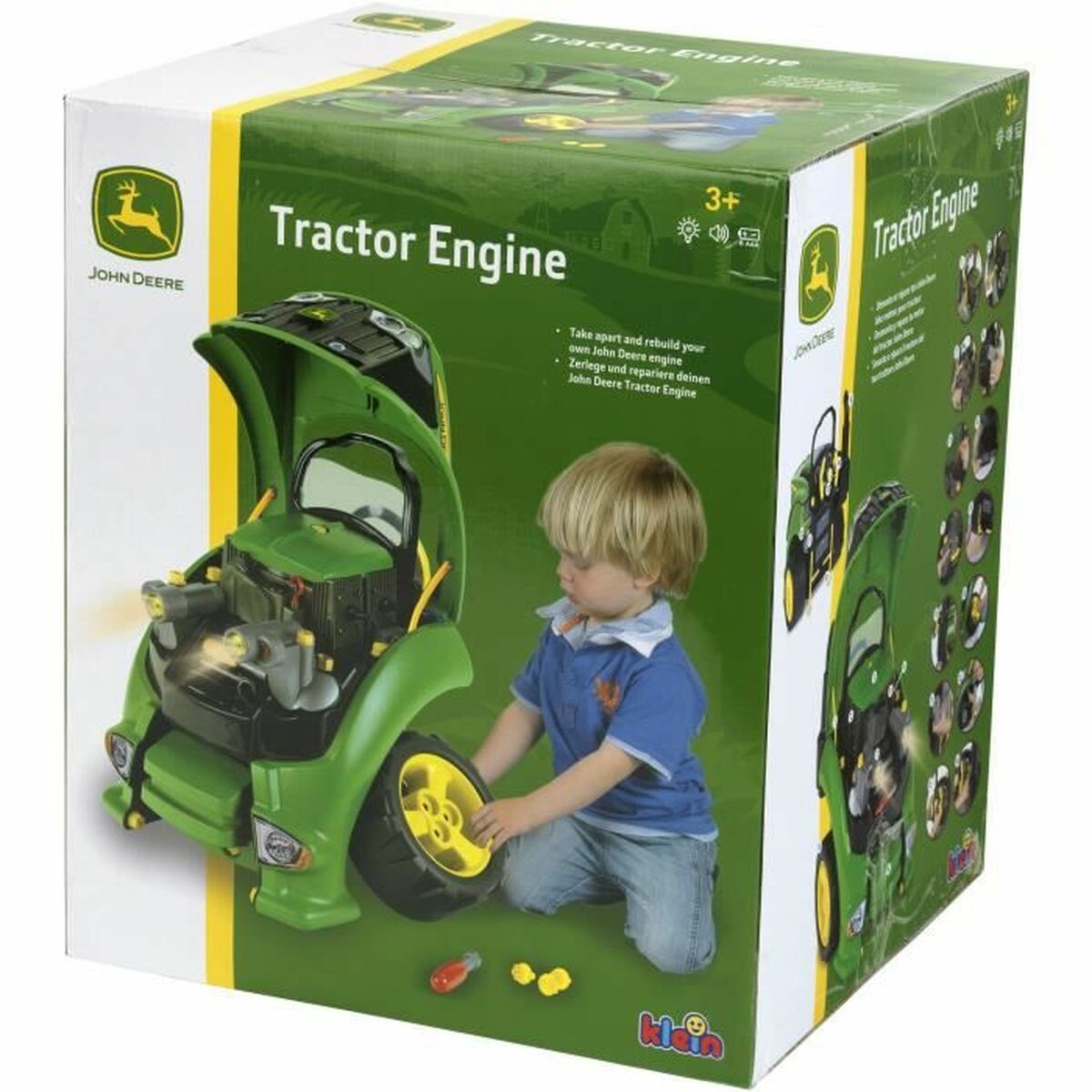 Trator Klein John Deere Tractor Engine