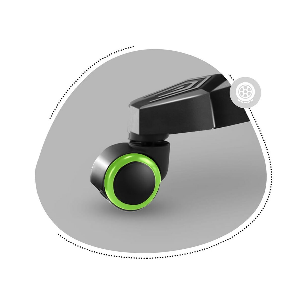 Gaming-stol Huzaro HZ-Ranger 6.0 Pixel Mesh Sort/Blå